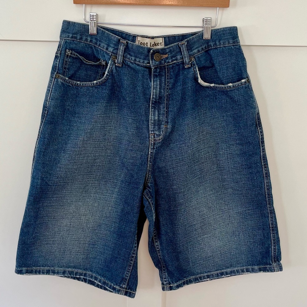 Vintage Blue Denim Men's Shorts